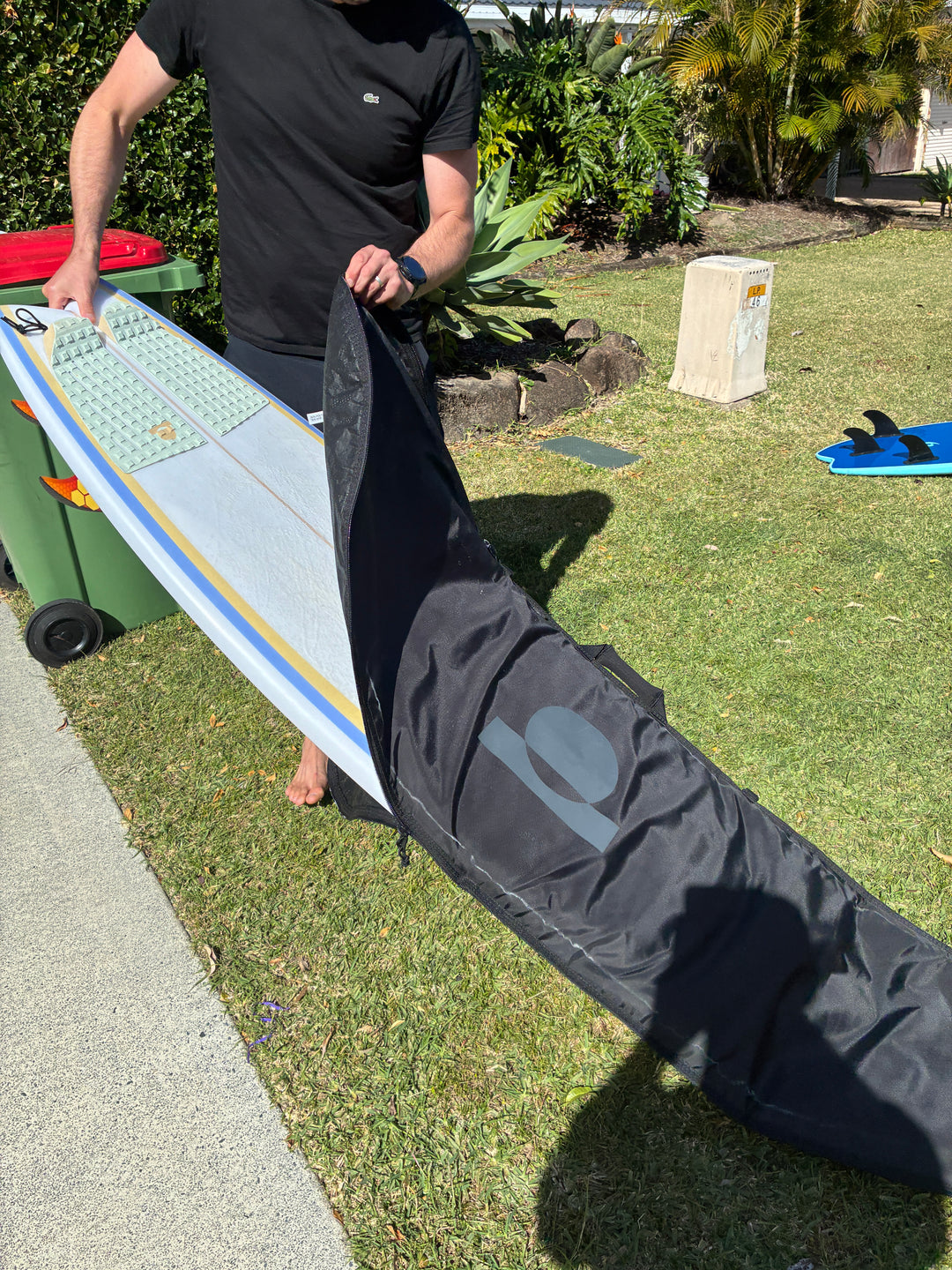 Summer vibes Lite Funboard Surfboard Boardbag - Summer vibes