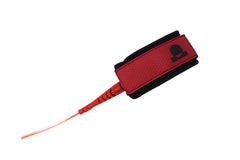Summer vibes Session 5ft Surfboard Leash Leg rope - Red Clear