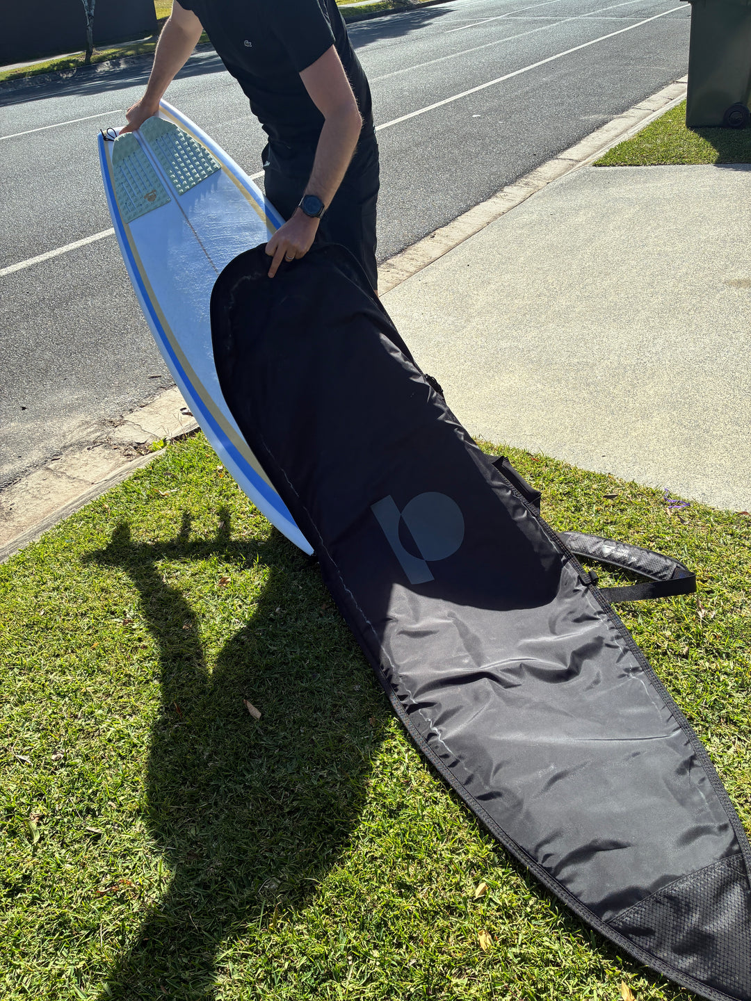 Summer vibes Lite Funboard Surfboard Boardbag - Summer vibes