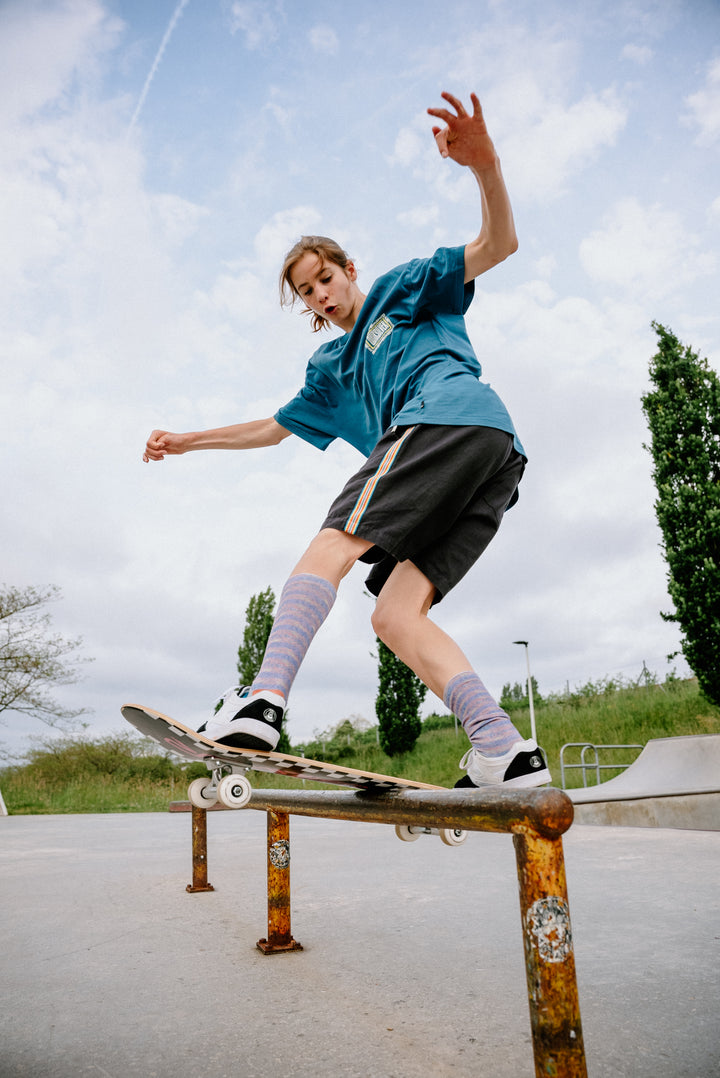 Quiksilver Shred Street Complete Skateboard - Summer vibes