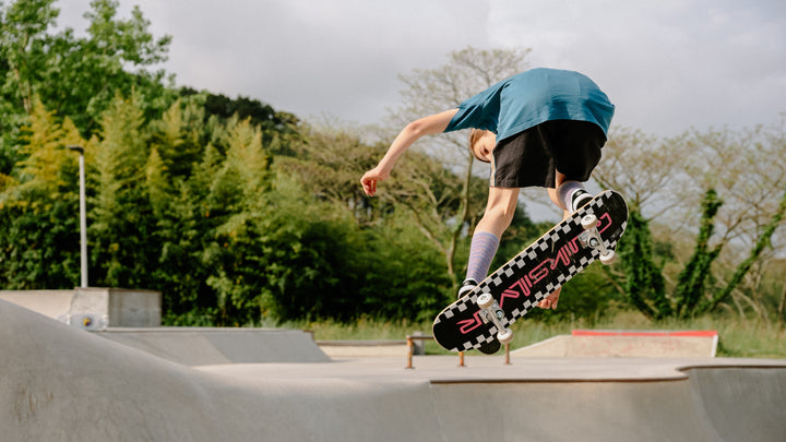 Quiksilver Shred Street Complete Skateboard - Summer vibes