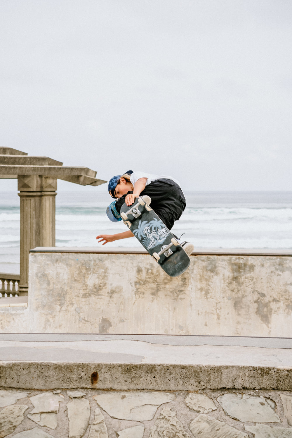Quiksilver Temption Midlength Cruiser Skateboard - Summer vibes