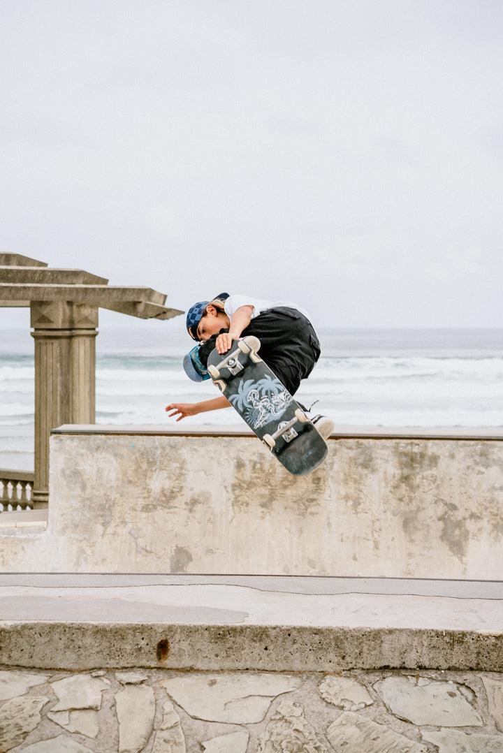 Quiksilver Temption Midlength Cruiser Skateboard - Summer vibes