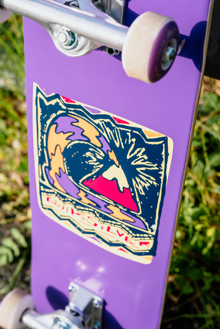 Quiksilver Trips Street Complete Street Skateboard - Summer vibes