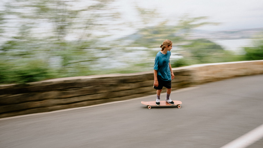 Quiksilver Logger Longboard Skateboard - Summer vibes