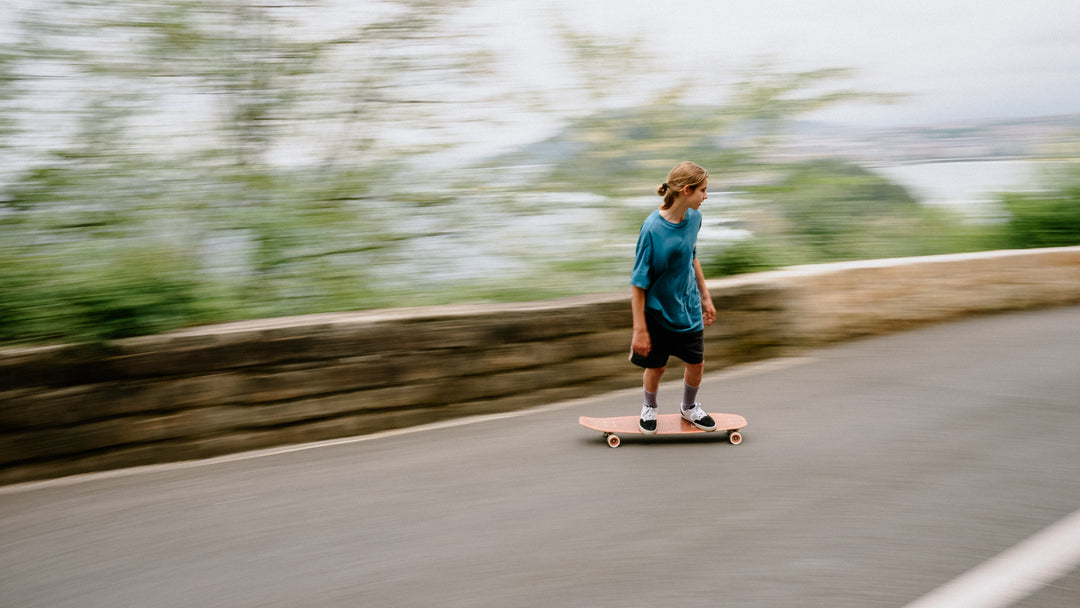 Quiksilver Logger Longboard Skateboard - Summer vibes