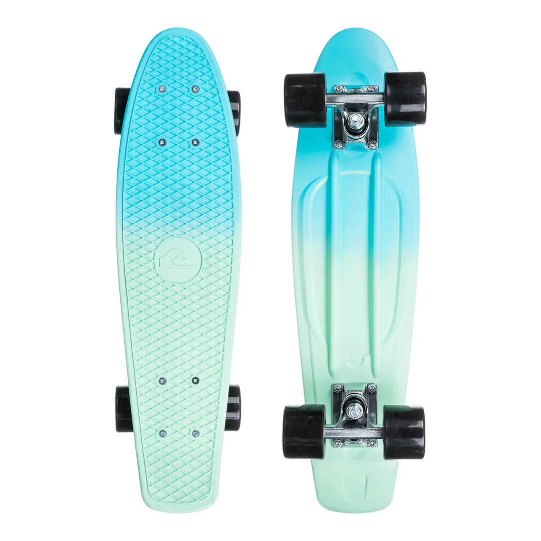 Quiksilver Clear Waters Plastic Mini Cruiser Skateboard - Summer vibes