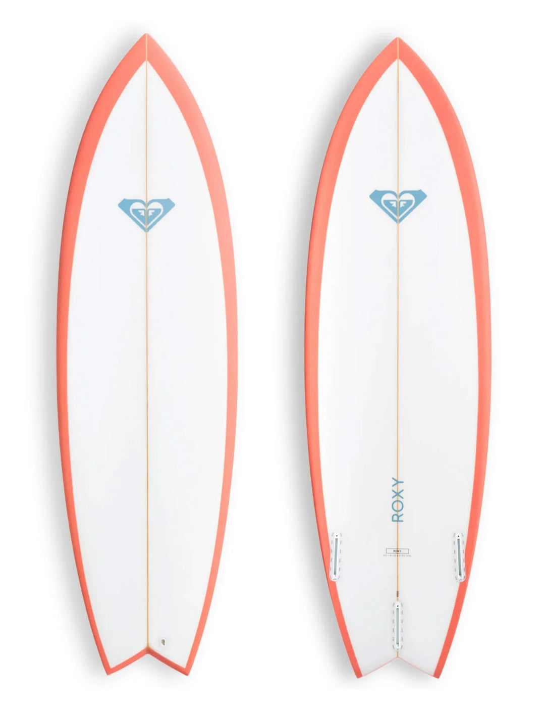 Roxy Fish Swallow tail Surfboard - Pink - Summer vibes