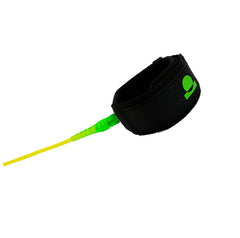 Summer vibes Session 5ft Surfboard Leash Leg rope - Green Fluro