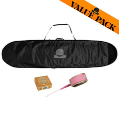 Longboard Leash & Boardbag - VALUE PACK SAVE+20%