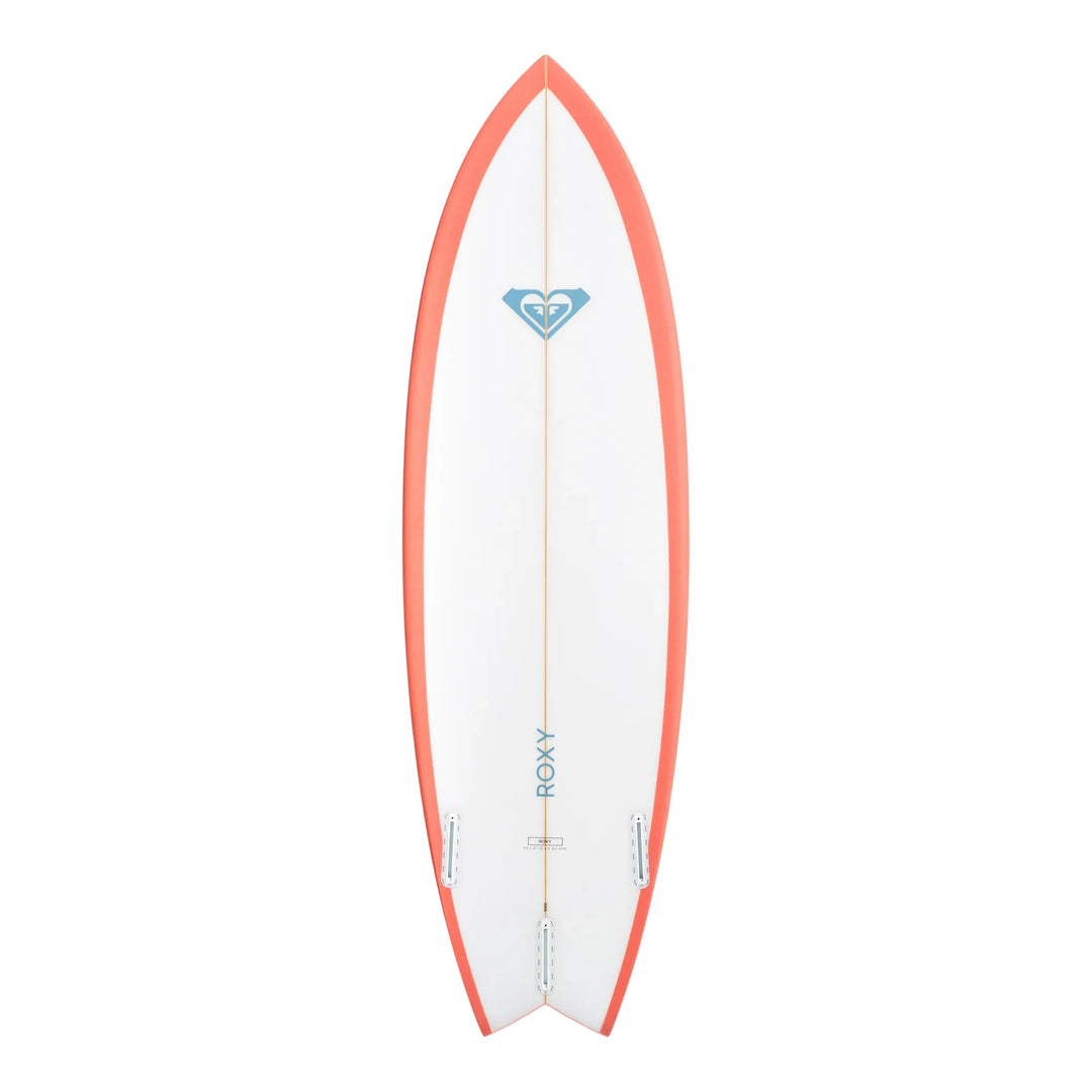Roxy Fish Swallow tail Surfboard - Pink - Summer vibes