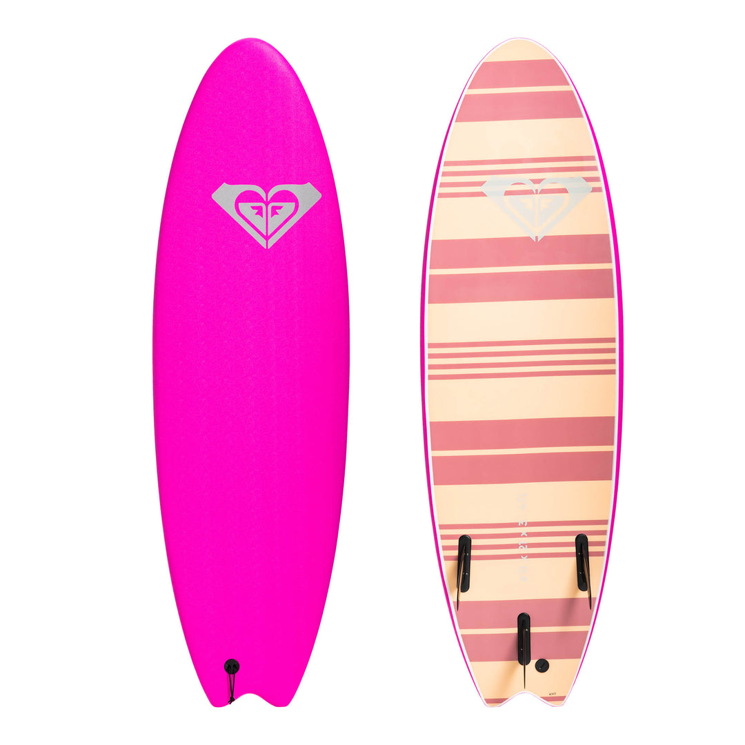 Roxy Softboard Bat Fish 6'0" - Tropical Pink