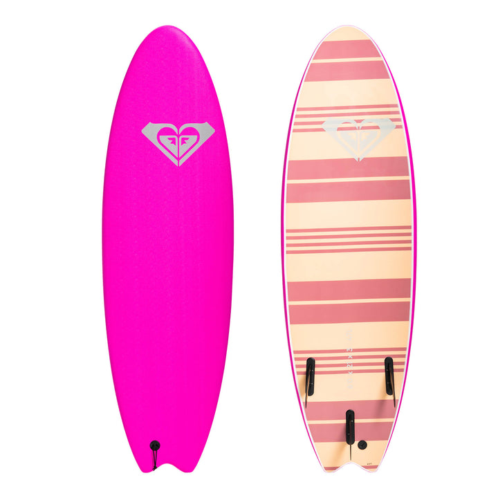 Roxy Softboard Bat Fish 6'0" - Tropical Pink