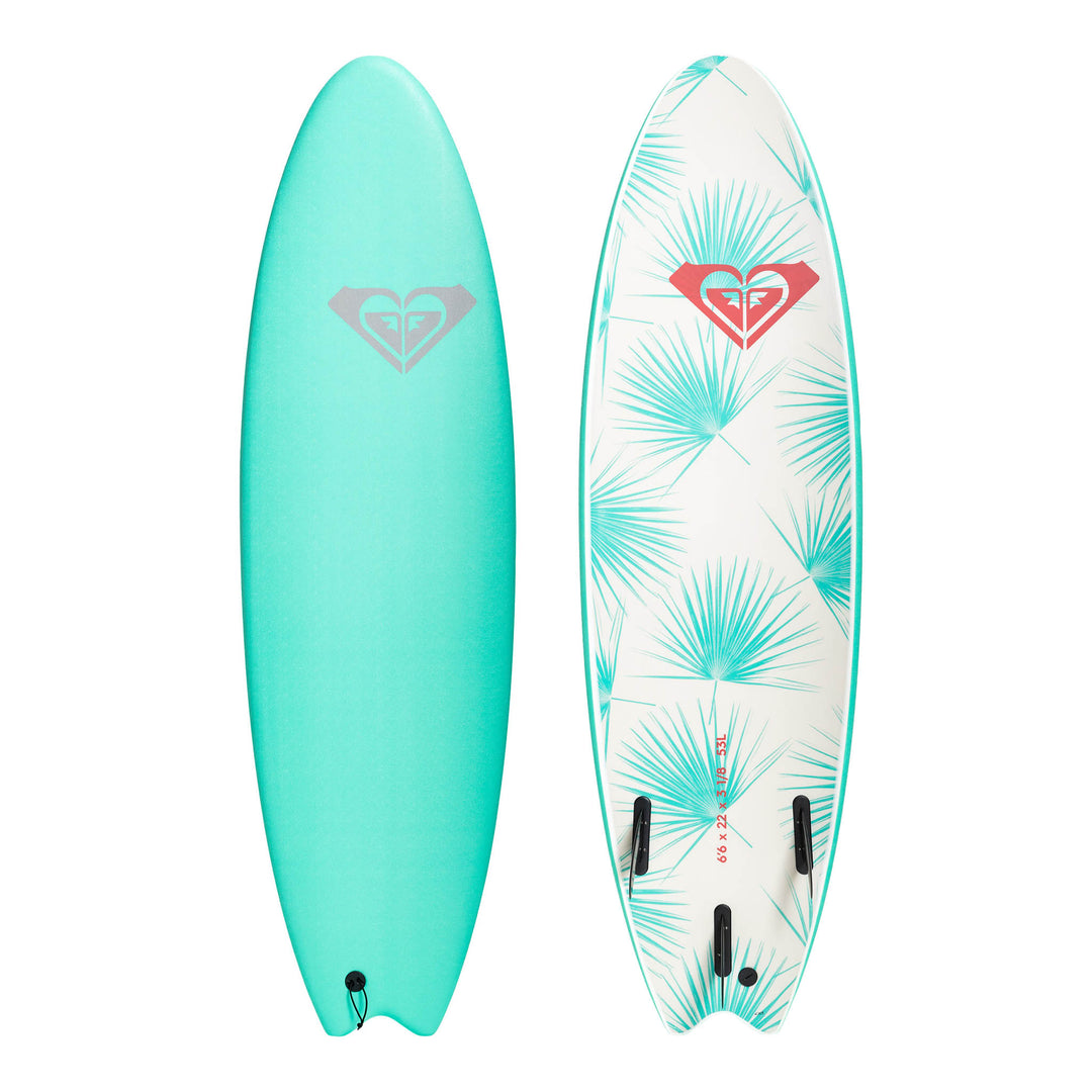 Roxy Softboard Bat Fish 6'6" - Blue Topaz