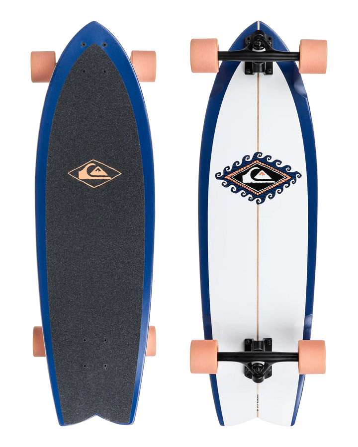 Quiksilver Bluelaou Cruiser Midlength Skateboard - Summer vibes