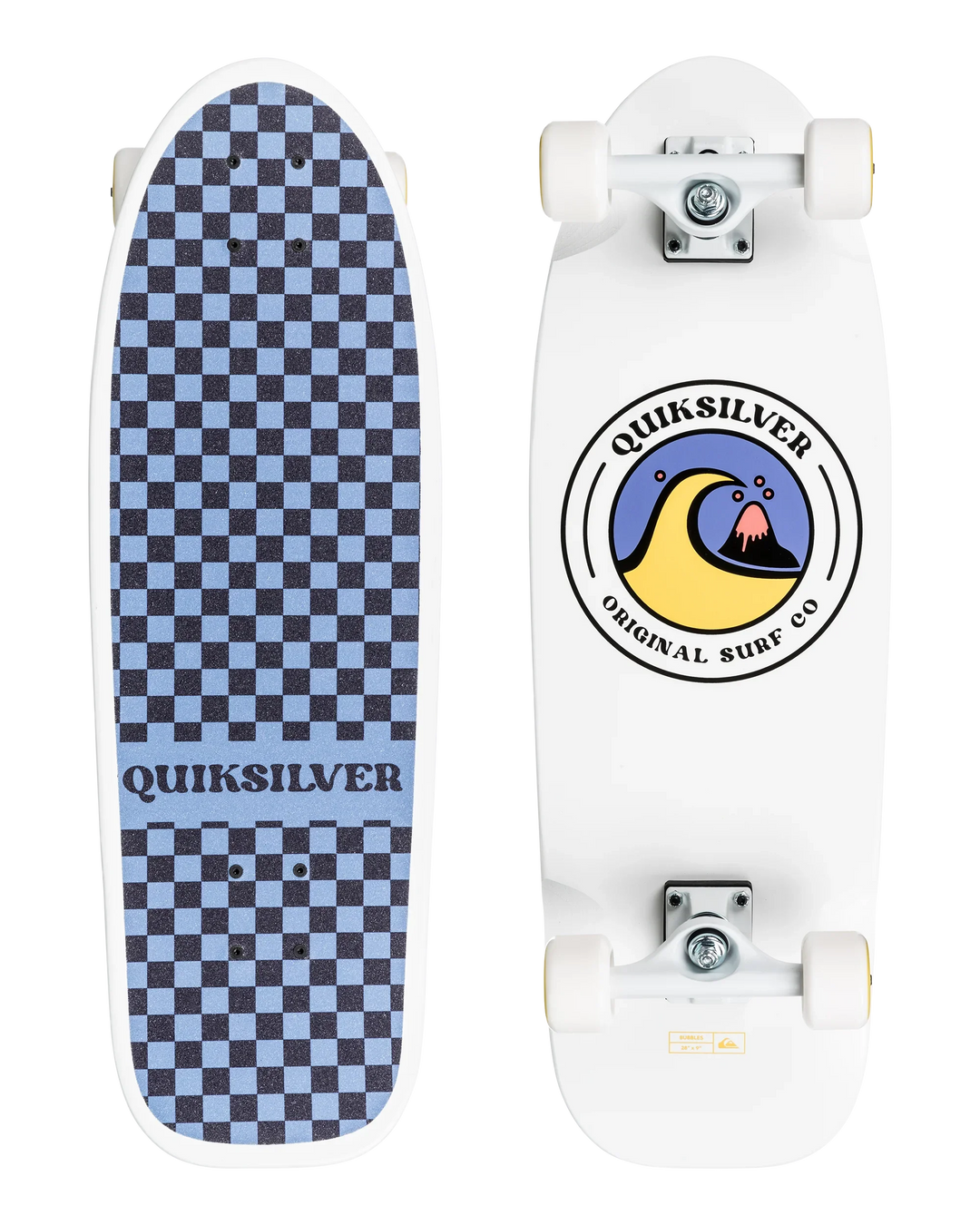 Quiksilver Bubbles Midlength Cruiser Skateboard - Summer vibes