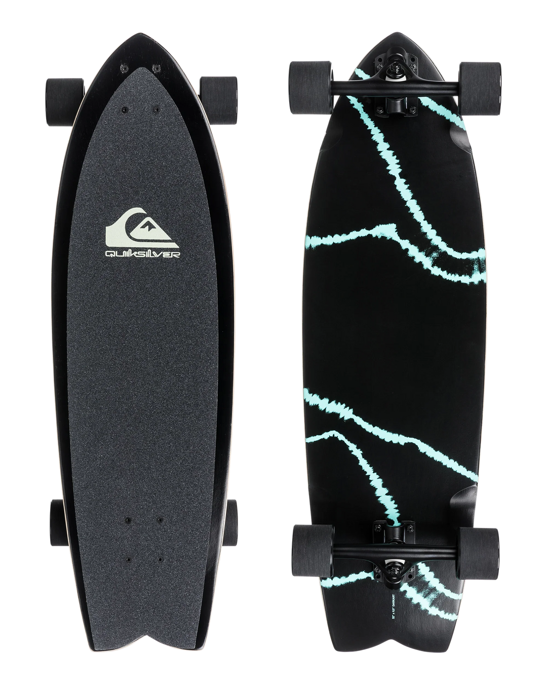Quiksilver Darkart Cruiser Midlength Skateboard - Summer vibes