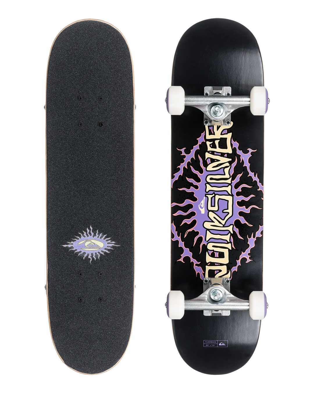 Quiksilver Flashback Street Complete Skateboard - Summer vibes