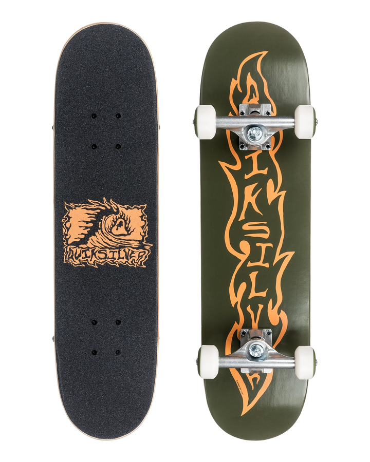 Quiksilver Flaming Street Complete Skateboard - Summer vibes