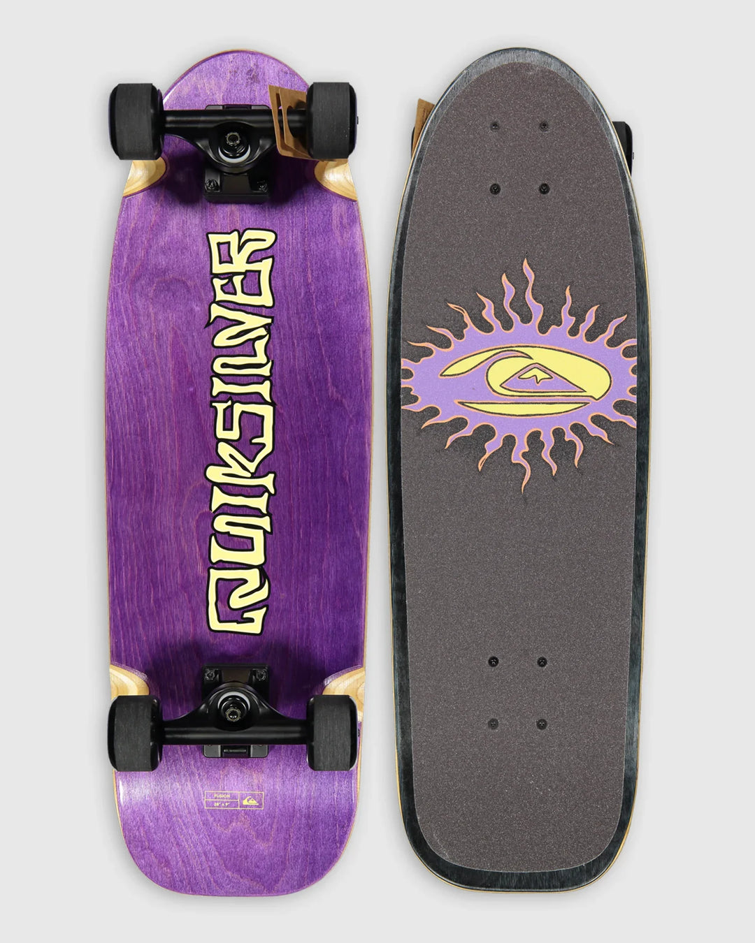 Quiksilver Fusion Cruiser Midlength Skateboard - Summer vibes