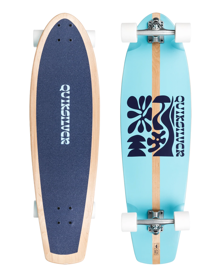 Quiksilver Hidden Midlength Cruiser Skateboard - Summer vibes