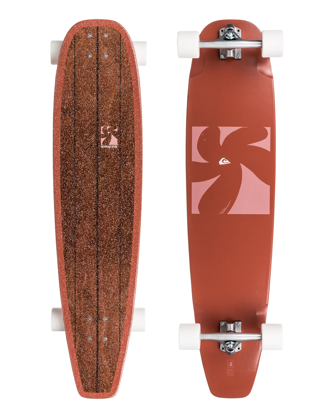 Quiksilver Logger Longboard Skateboard - Summer vibes