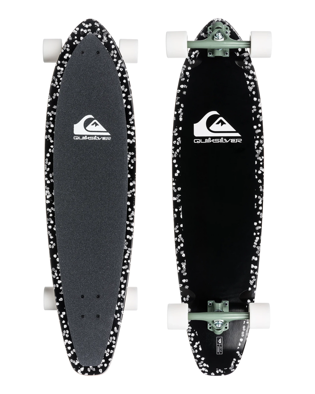 Quiksilver Midnight Cruiser Longboard Skateboard - Summer vibes