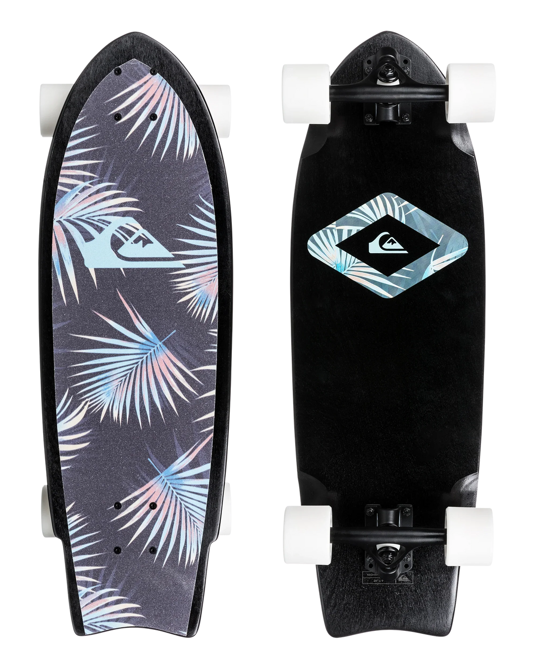 Quiksilver Nightparadise Midlength Cruiser Skateboard - Summer vibes