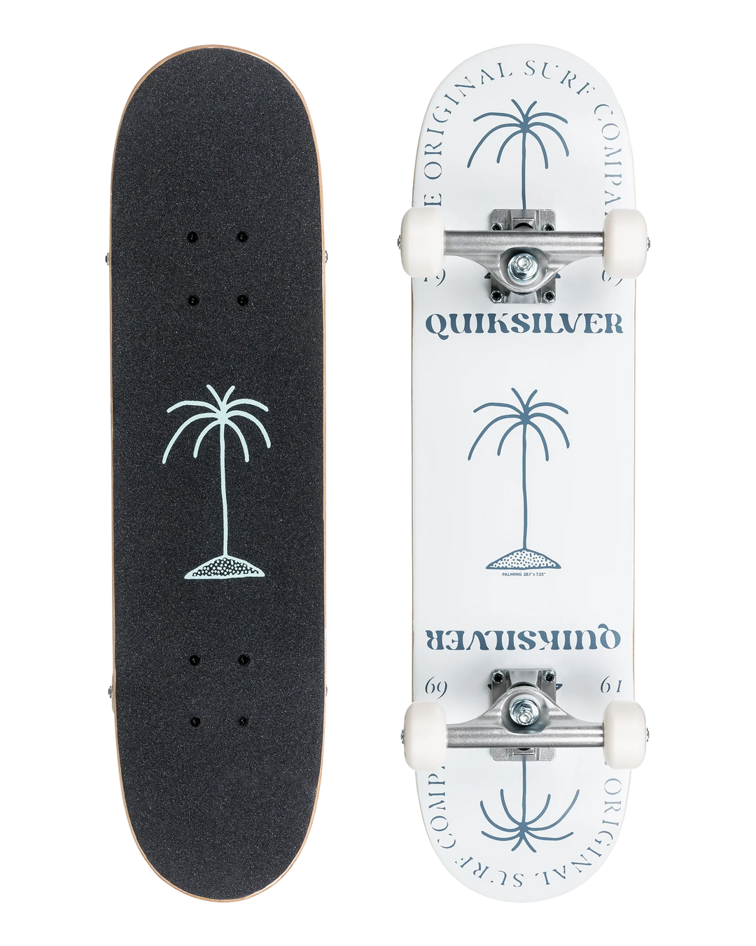 Quiksilver Palming Street Complete Skateboard - Summer vibes