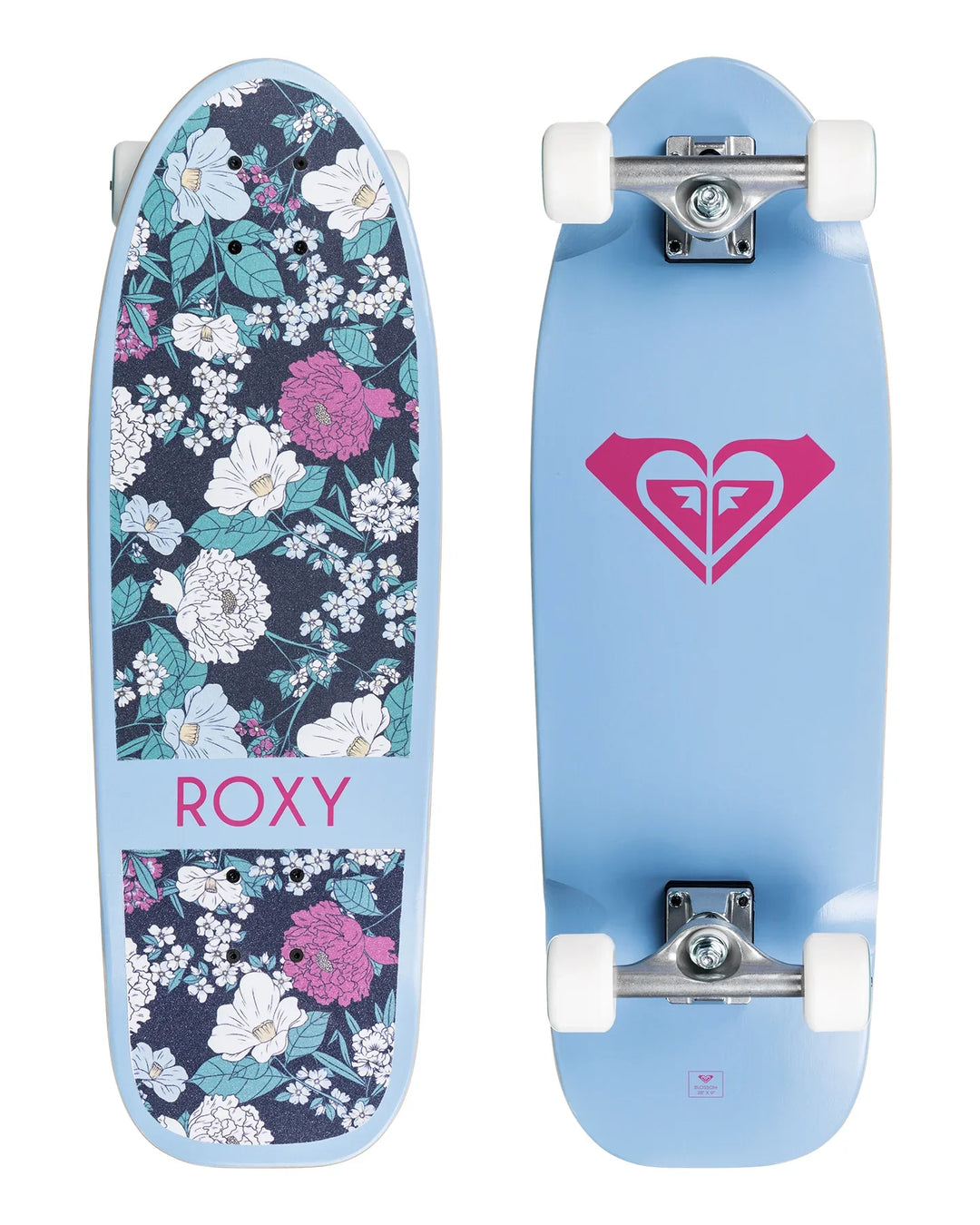 Roxy Blossom Midlength Cruiser Skateboard - Summer vibes