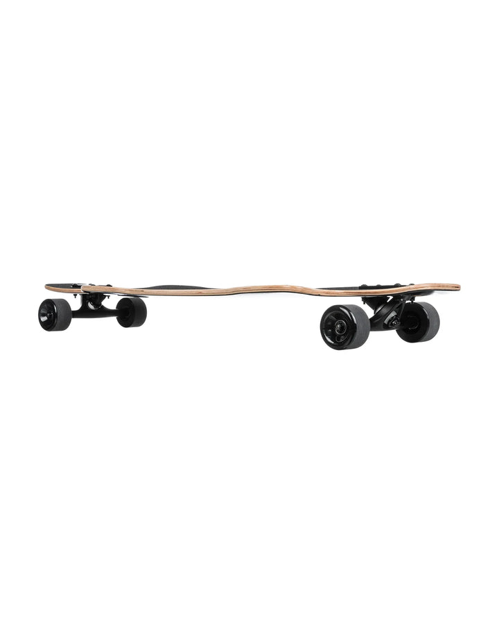 Quiksilver Racer Downhill Drop Through Longboard Skateboard - Summer vibes