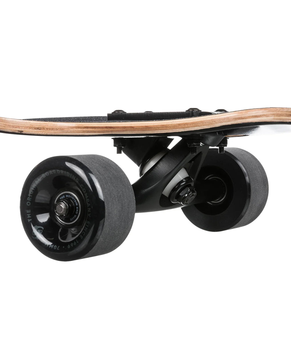Quiksilver Racer Downhill Drop Through Longboard Skateboard - Summer vibes
