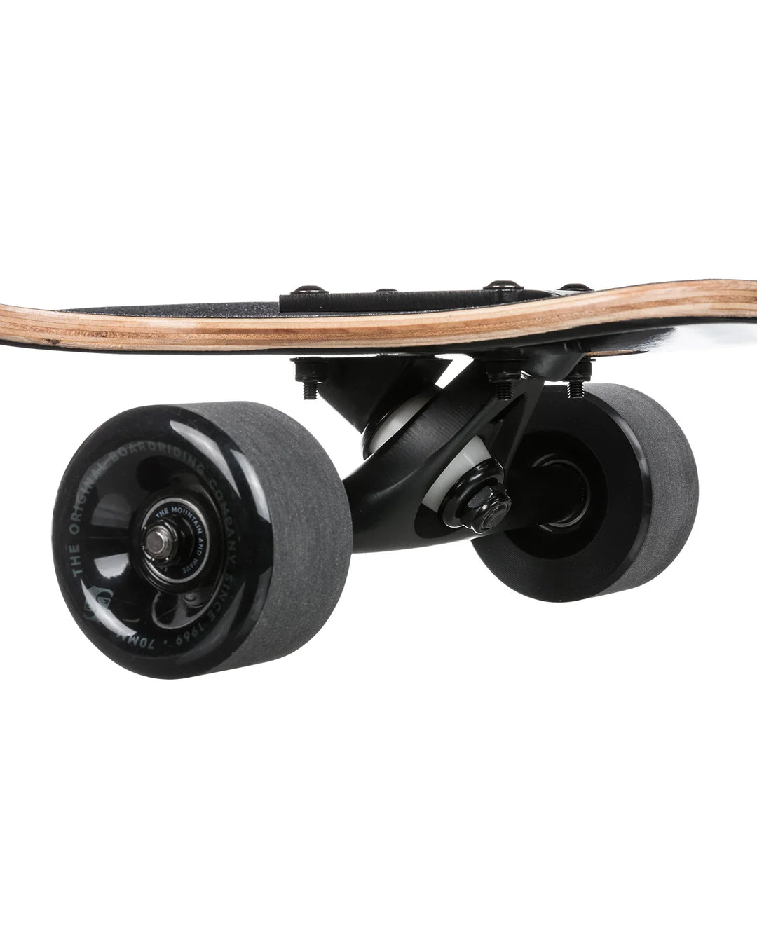 Quiksilver Racer Downhill Drop Through Longboard Skateboard - Summer vibes