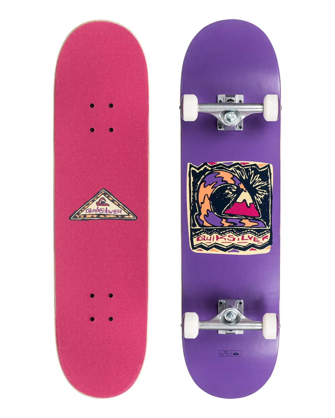 Quiksilver Trips Street Complete Street Skateboard - Summer vibes