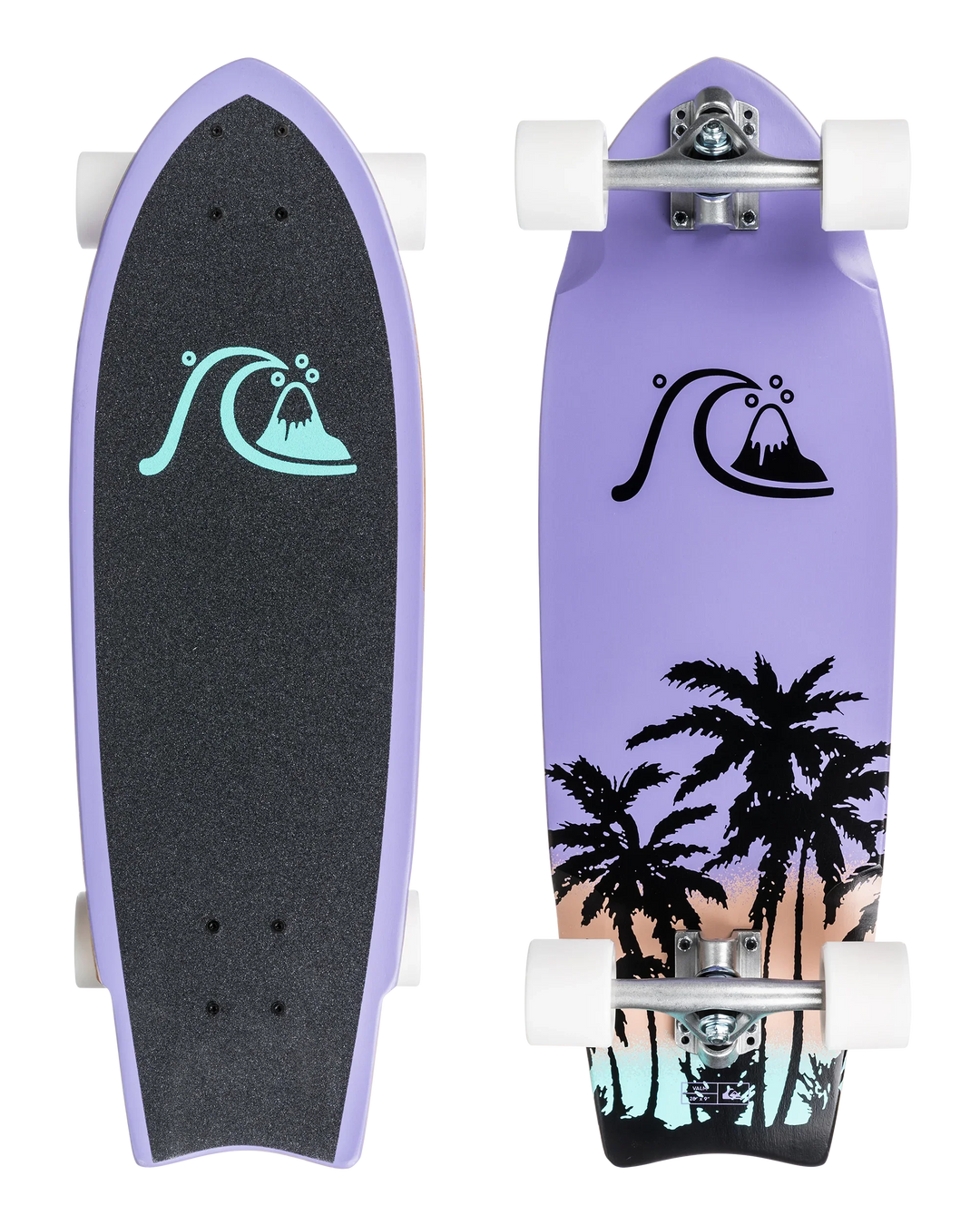 Quiksilver Valm Midlength Cruiser Skateboard - Summer vibes