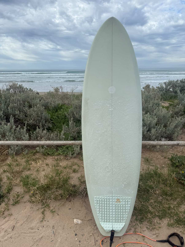 Summer Vibes Session 2-Piece surfboard deck grip traction pad - MINT TAN