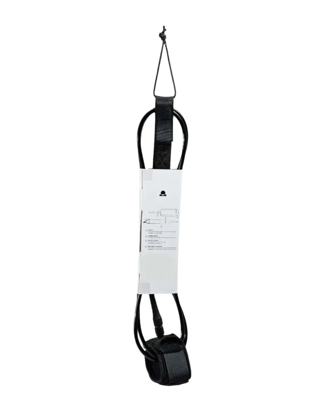Summer vibes Session 7ft Surfboard Leash Leg rope - Black