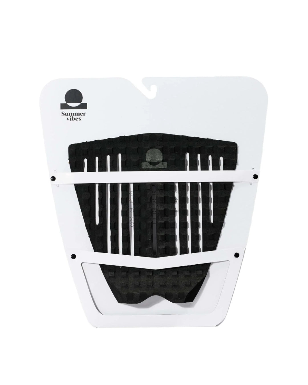 Summer vibes Session 1-Piece surfboard deck grip traction pad - Black