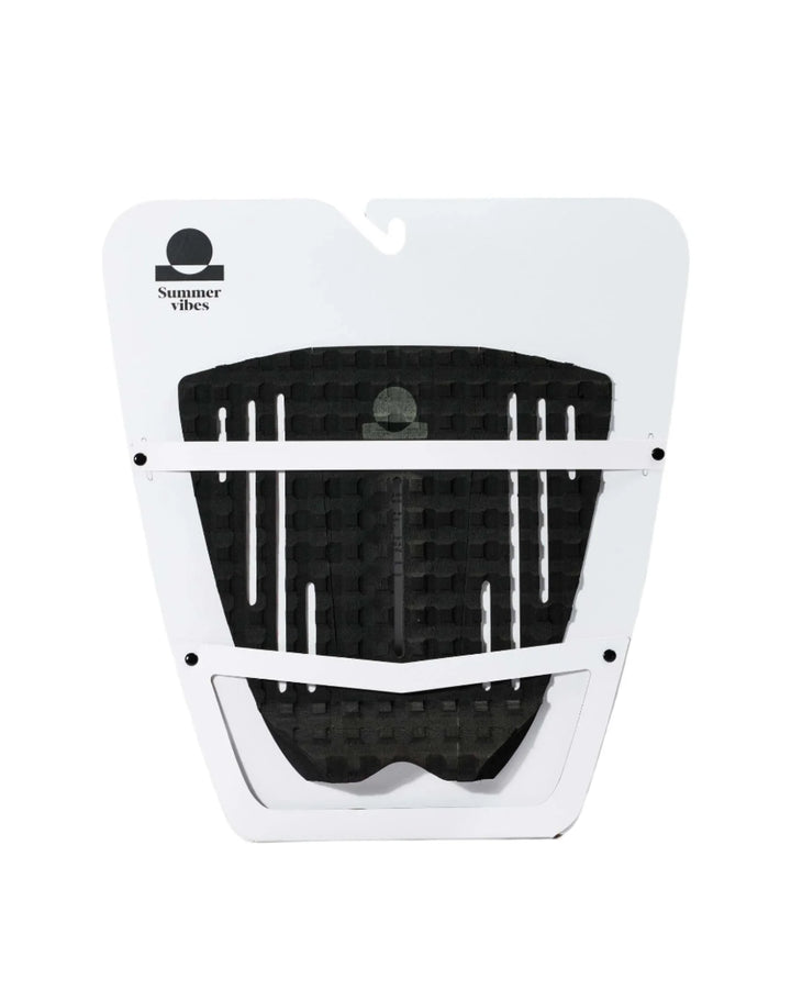 Summer Vibes Session 3-Piece surfboard deck grip traction pad - Black