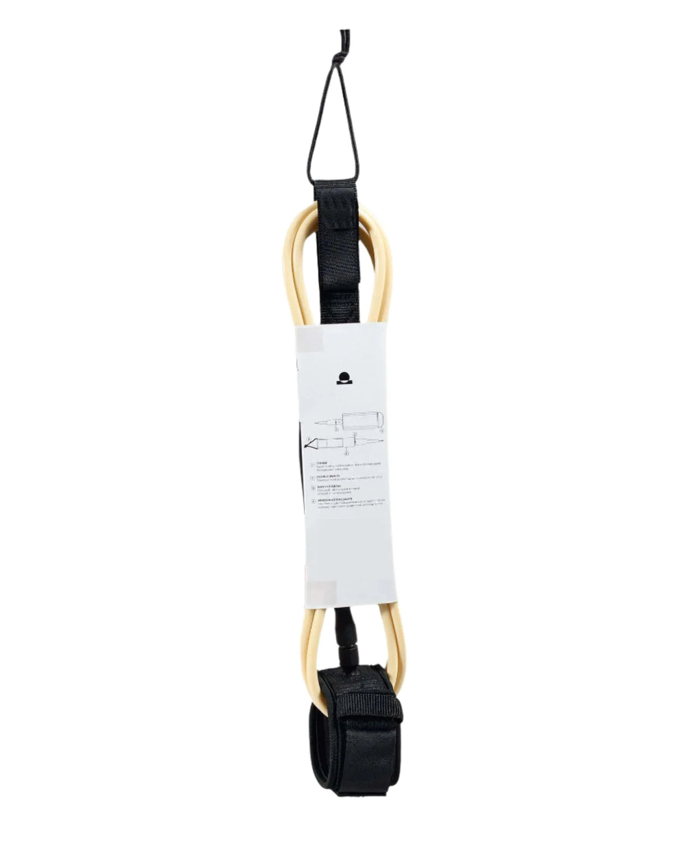 Summer vibes Session 9ft Longboard Surfboard Ankle Leash Leg rope - Mint Tan