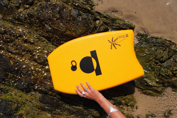 Summer vibes 22" Mini Bodyboard 56cm - Orange white
