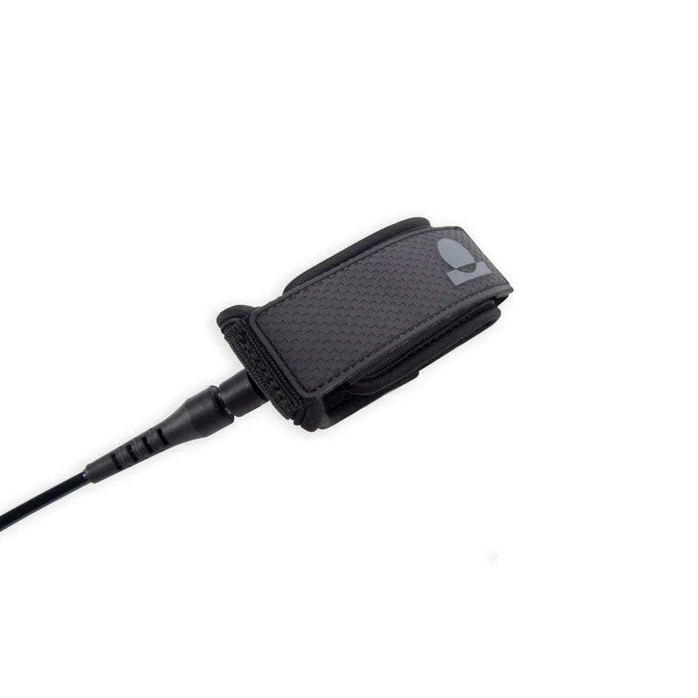 Summer vibes Session 9ft Longboard Surfboard Ankle Leash Leg rope - Black