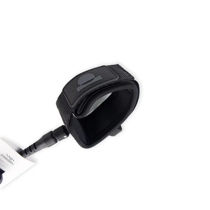 Summer vibes Session Bodyboard Wrist Coil Leash - Black