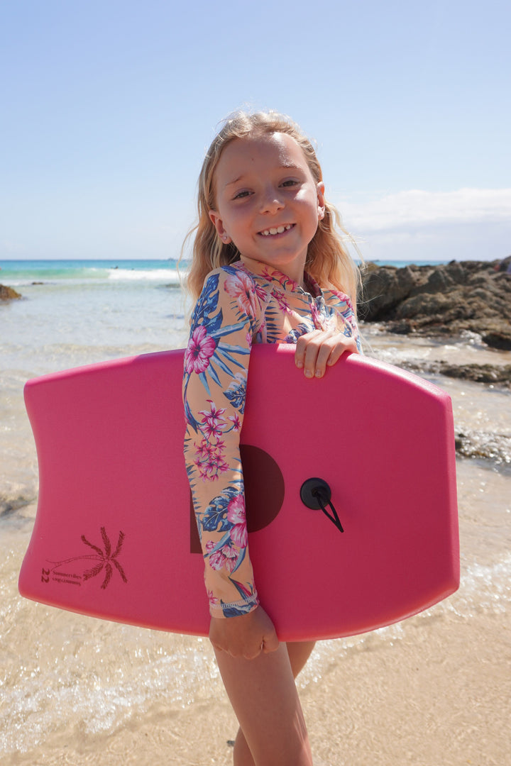 Summer vibes 22" Mini Bodyboard 56cm - Hot Pink