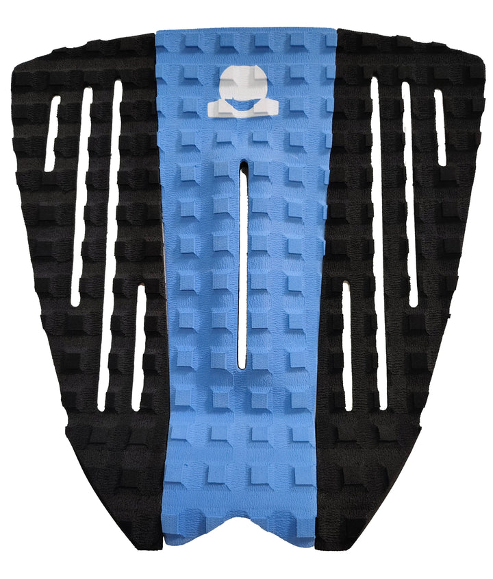 Summer vibes Session 3-Piece surfboard deck grip traction pad - Blue Black