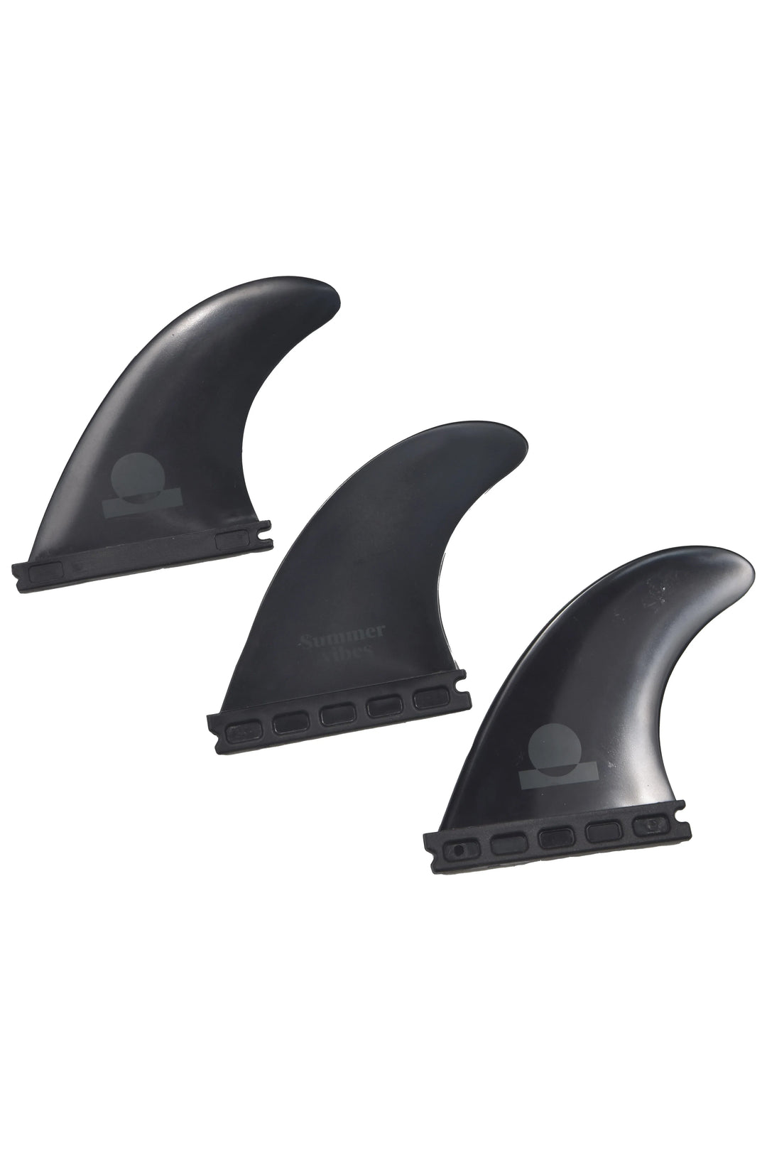 Summer vibes Session Thruster Fins (set of 3) Large - XL Single Tab Futures