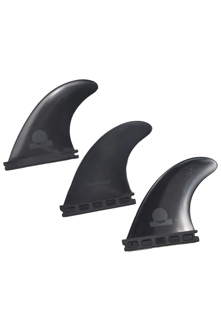 Summer vibes Session Thruster Fins (set of 3) Large - XL Single Tab Futures