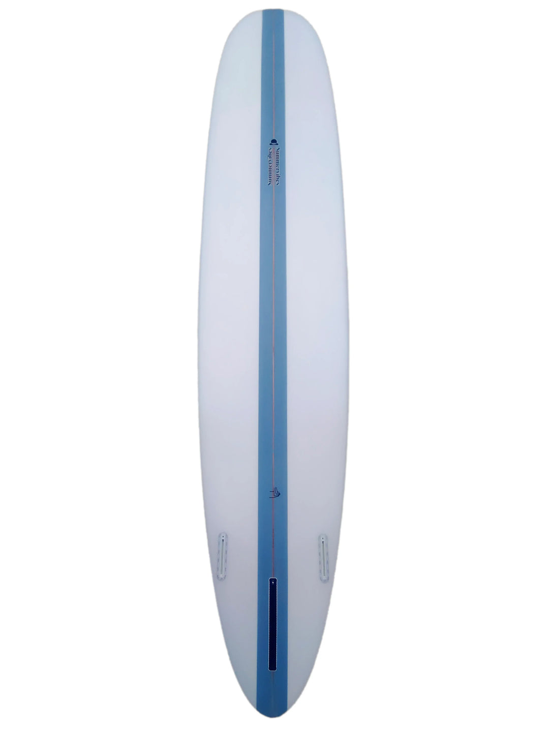 Summer vibes Performance Longboard Surfboard - 9'1 Thruster - Blue