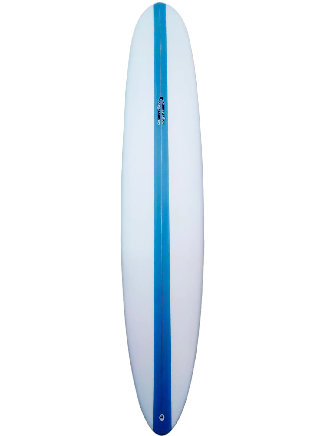 Summer vibes Performance Longboard Surfboard - 9'1 Thruster - Blue