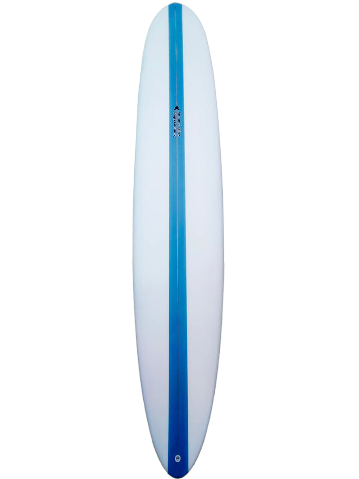 Summer vibes Performance Longboard Surfboard - 9'1 Thruster - Blue